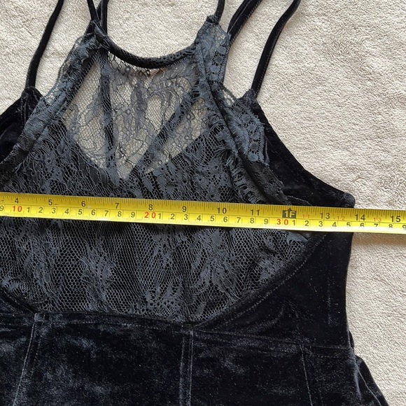 Free People Velvet & Lace Peplum Tank - Picture 10 of 12